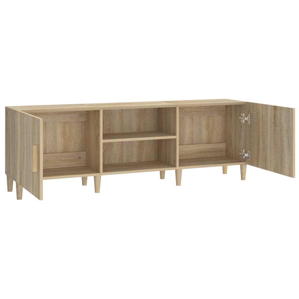 Meuble TV Chêne sonoma 150x30x50 cm Bois d'ingénierie