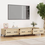 Meuble TV Chêne sonoma 150x34,5x30 cm Bois d'ingénierie