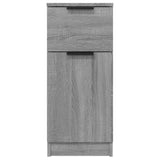 Sonoma graues Sideboard 30x30x70 cm Holzwerkstoff