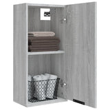 Armoire de salle de bain murale Sonoma gris 32x20x67 cm