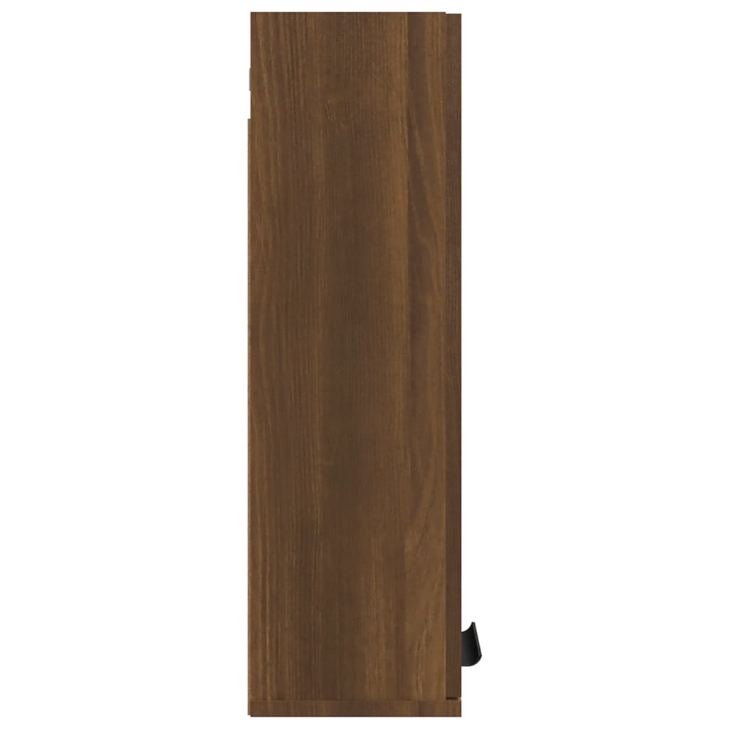 Armoire de salle de bain murale Chêne marron 32x20x67 cm