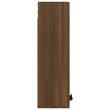 Armoire de salle de bain murale Chêne marron 32x20x67 cm