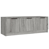 Meuble TV Sonoma gris 102x35x36,5 cm Bois d'ingénierie