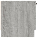 Meuble TV Sonoma gris 102x35x36,5 cm Bois d'ingénierie