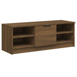 Meuble TV Chêne marron 102x35,5x36,5 cm Bois d'ingénierie