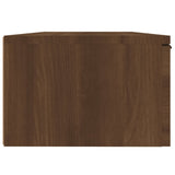 Armoire murale Chêne marron 68x30x20 cm Bois d'ingénierie