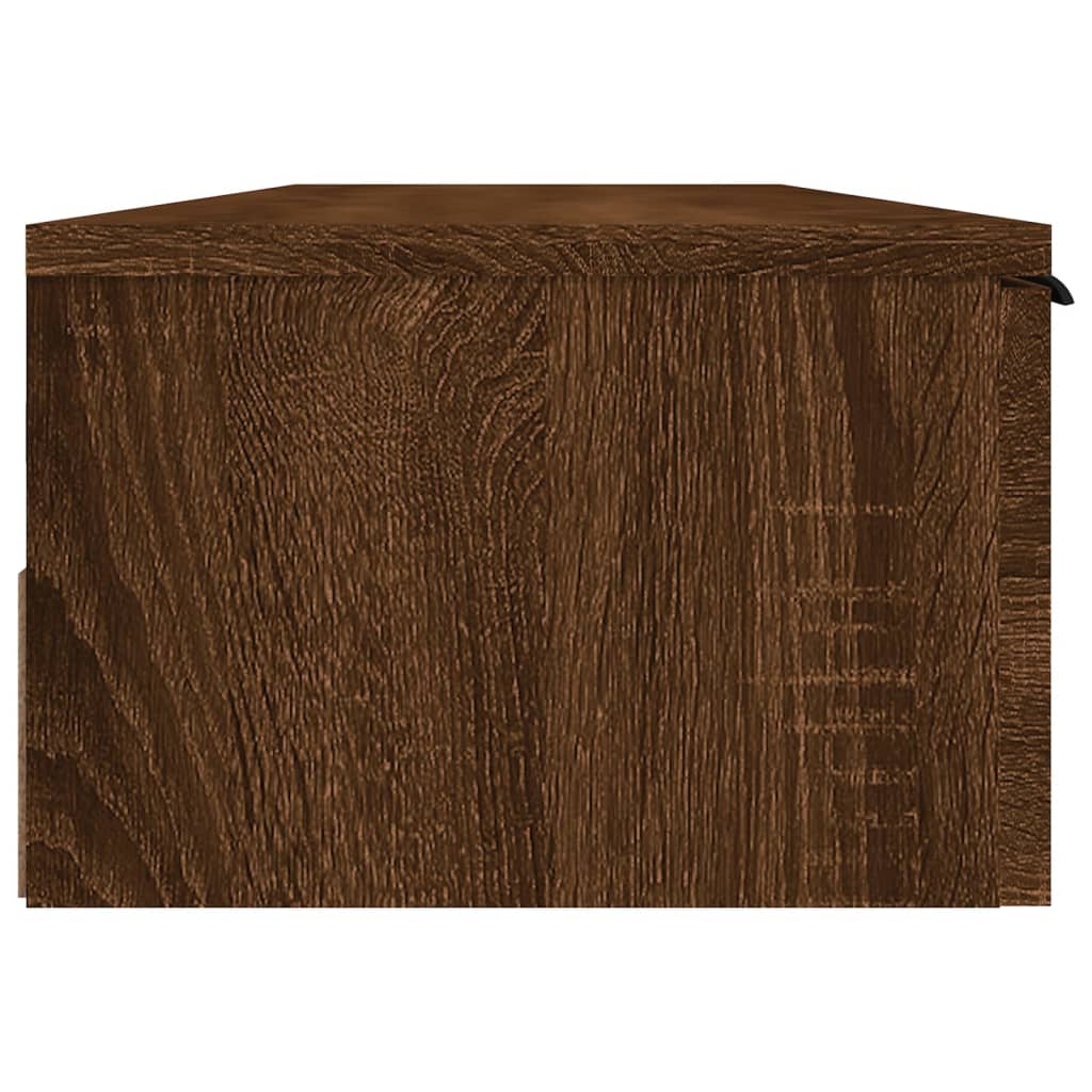 Armoire murale Chêne marron 102x30x20 cm Bois d'ingénierie