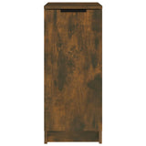 Armoire à chaussures Chêne fumé 30x35x70 cm Bois d'ingénierie