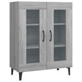 Buffet sonoma gris 69,5x34x90 cm bois d'ingénierie