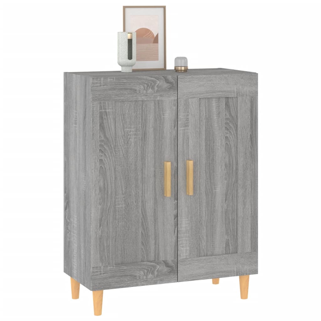 Buffet Sonoma gris 69,5x34x90 cm Bois d'ingénierie