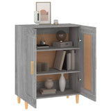 Buffet Sonoma gris 69,5x34x90 cm Bois d'ingénierie