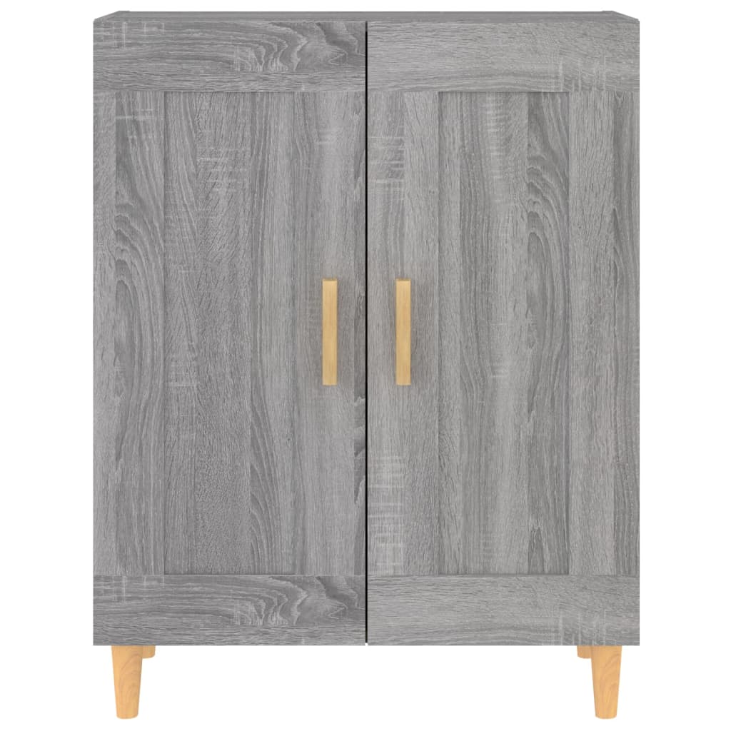 Buffet Sonoma gris 69,5x34x90 cm Bois d'ingénierie