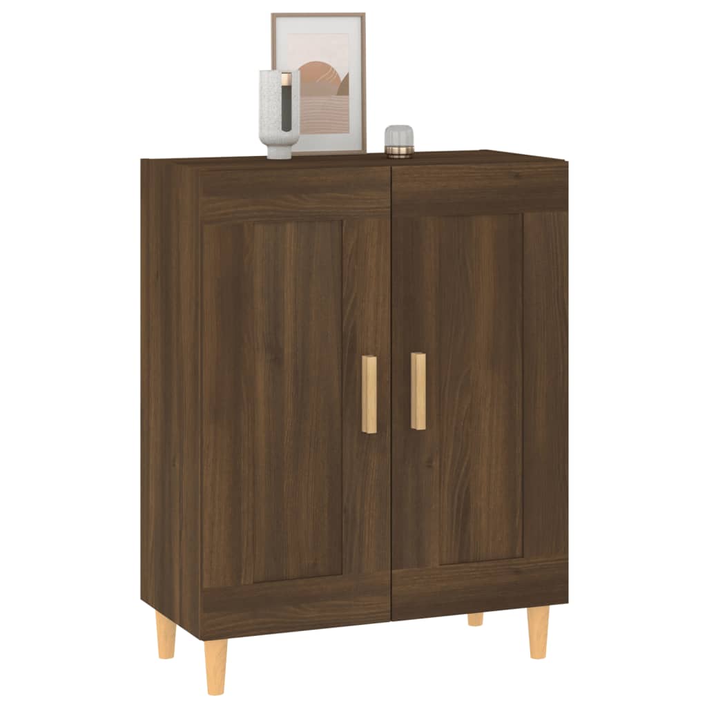 Sideboard Brauneiche 69,5x34x90 cm Holzwerkstoff