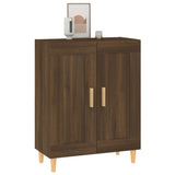 Buffet Chêne marron 69,5x34x90 cm Bois d'ingénierie