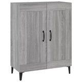 Sonoma gray sideboard 69.5x34x90 cm engineered wood