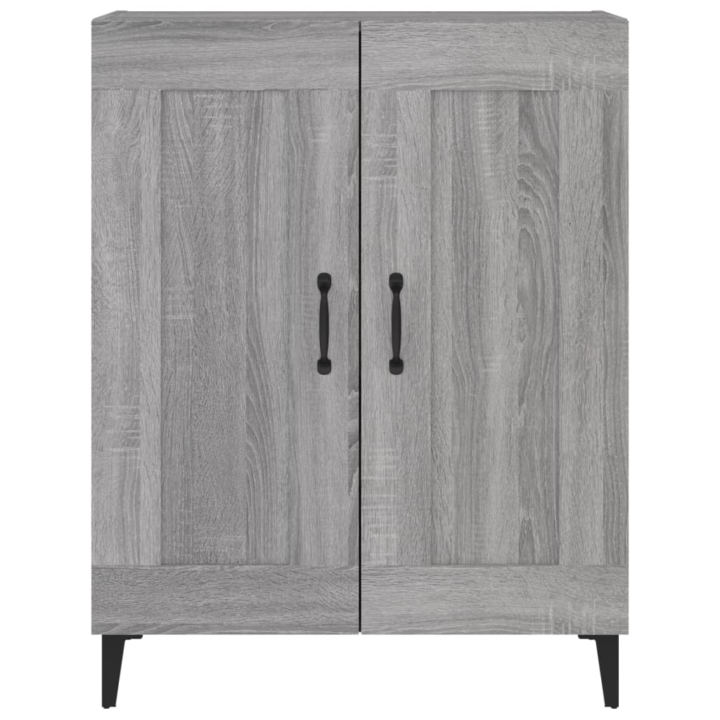 Buffet sonoma gris 69,5x34x90 cm bois d'ingénierie