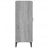 Sonoma gray sideboard 69.5x34x90 cm engineered wood