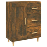 Buffet Chêne fumé 69,5x34x90 cm Bois d'ingénierie