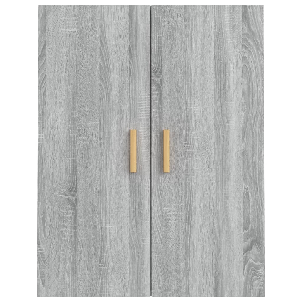 Armoire murale suspendue Sonoma gris 69,5x34x90 cm