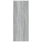 Armoire murale suspendue Sonoma gris 69,5x34x90 cm