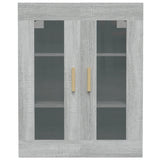 Armoire murale suspendue Sonoma gris 69,5x34x90 cm