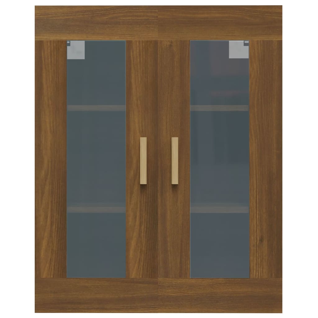 Armoire murale suspendue Chêne marron 69,5x34x90 cm