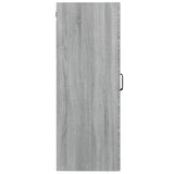 Sonoma grey hanging wall cabinet 69.5x34x90 cm