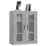 Armoire murale suspendue Sonoma gris 69,5x34x90 cm