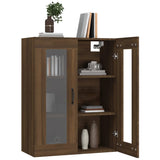 Armoire murale suspendue Chêne marron 69,5x34x90 cm