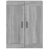 Armoire murale suspendue Sonoma gris 69,5x32,5x90 cm