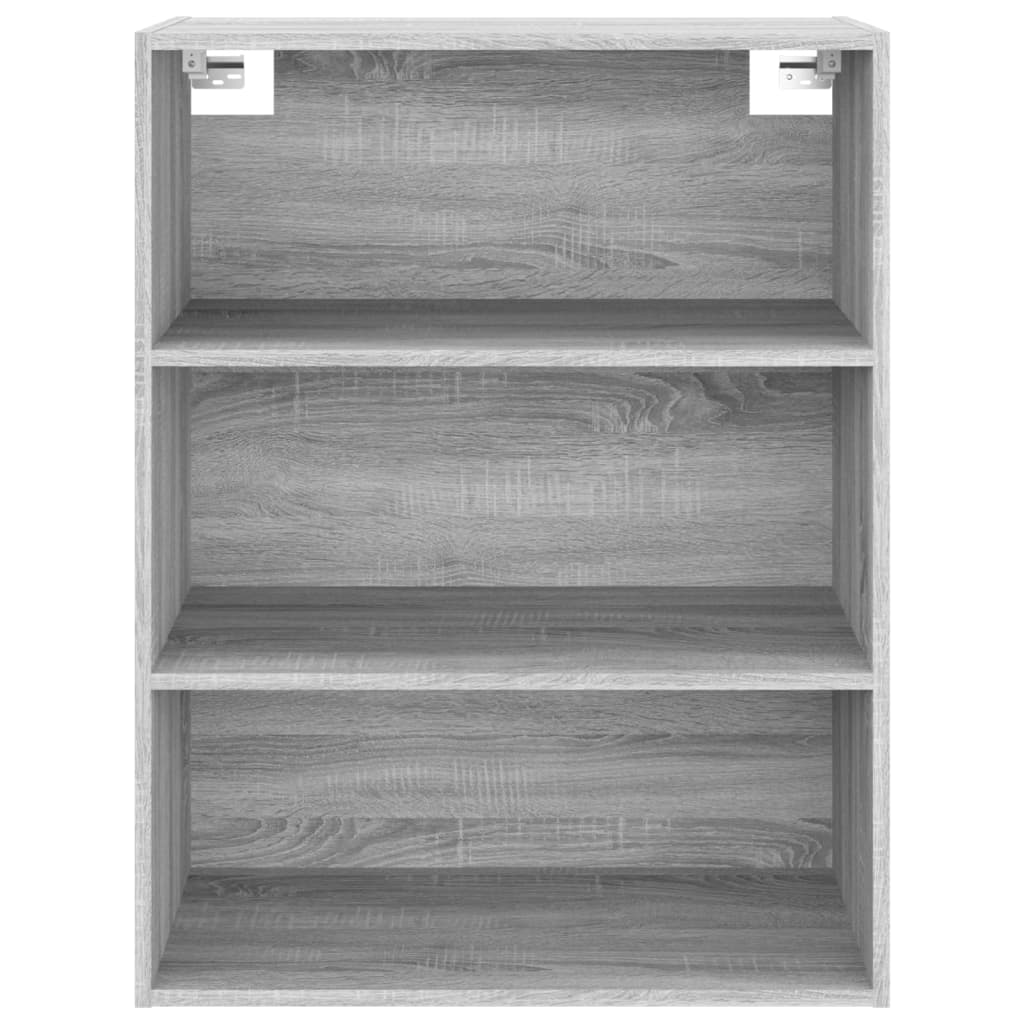 Armoire murale suspendue Sonoma gris 69,5x32,5x90 cm