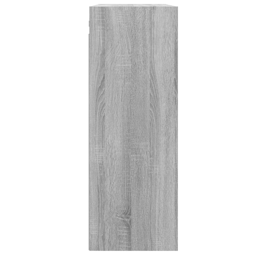 Armoire murale suspendue Sonoma gris 69,5x32,5x90 cm