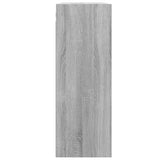 Armoire murale suspendue Sonoma gris 69,5x32,5x90 cm