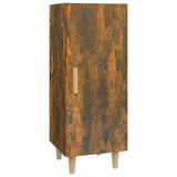 Buffet Chêne fumé 34,5x34x90 cm Bois d'ingénierie