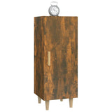 Buffet Chêne fumé 34,5x34x90 cm Bois d'ingénierie