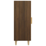 Buffet Chêne marron 34,5x34x90 cm Bois d'ingénierie