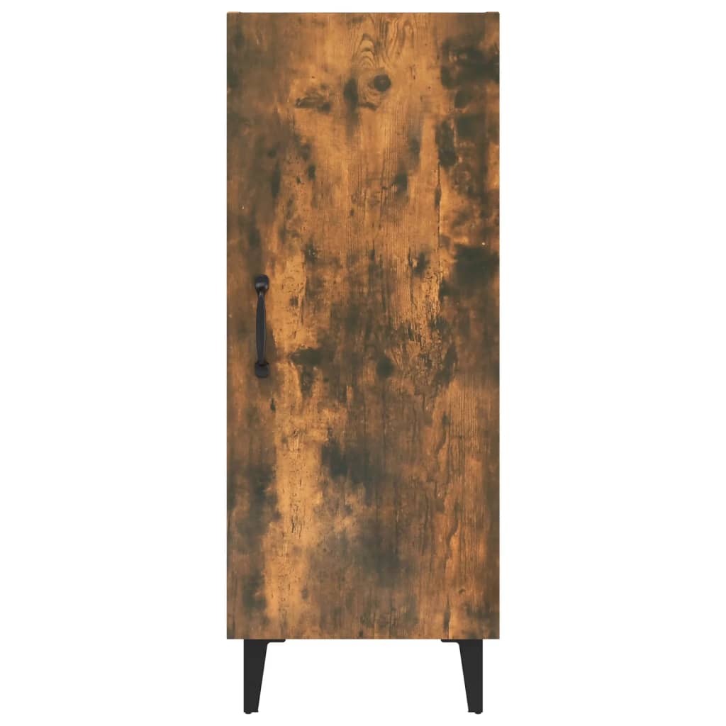 Buffet Chêne fumé 34,5x34x90 cm Bois d'ingénierie