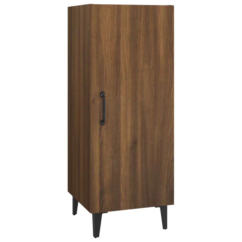 Buffet Chêne marron 34,5x34x90 cm Bois d'ingénierie