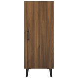 Buffet Chêne marron 34,5x34x90 cm Bois d'ingénierie