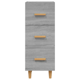 Buffet Sonoma gris 34,5x34x90 cm Bois d'ingénierie