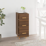 Buffet Chêne marron 34,5x34x90 cm Bois d'ingénierie