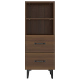 Buffet Chêne marron 34,5x34x90 cm Bois d'ingénierie