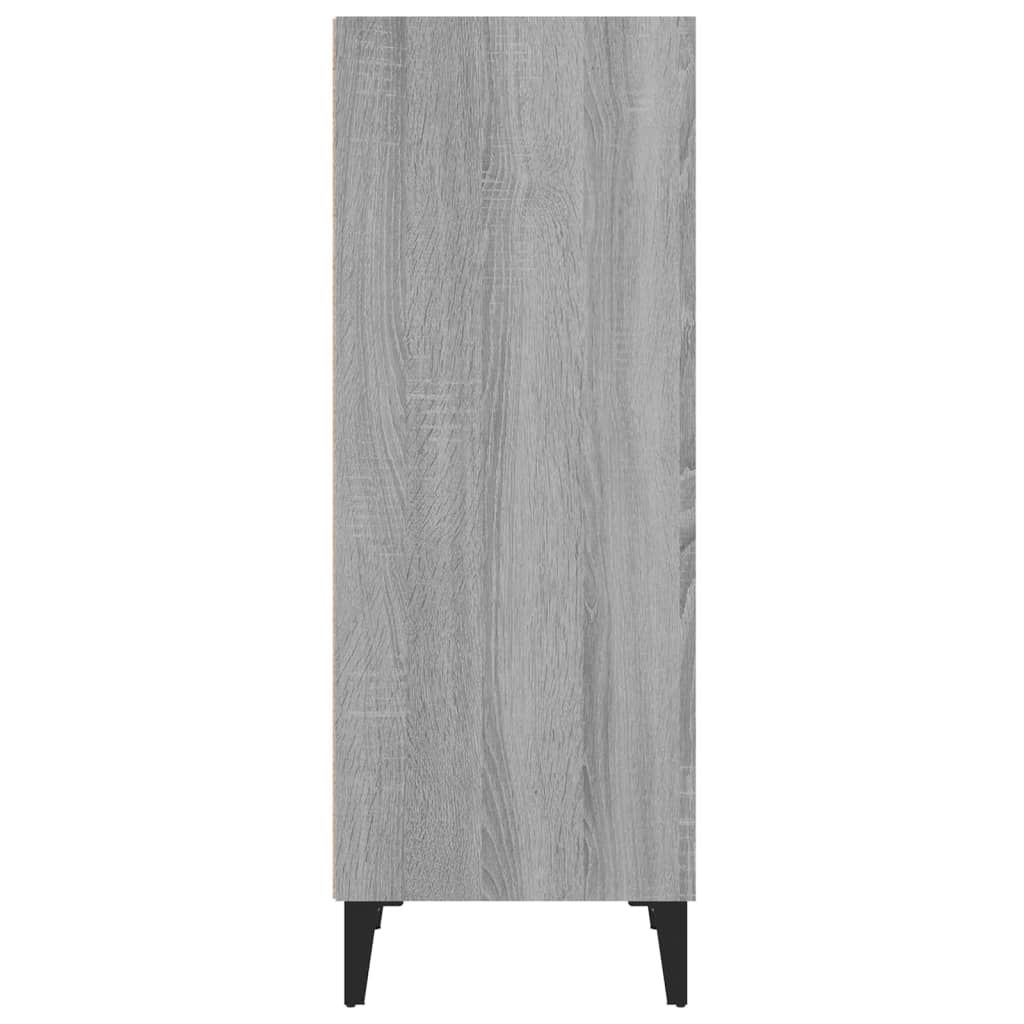 Buffet sonoma gris 34,5x32,5x90 cm bois d'ingénierie