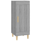 Sonoma graues Sideboard 34,5x34x90 cm Holzwerkstoff