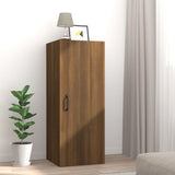 Armoire suspendue Chêne marron 34,5x34x90 cm Bois d'ingénierie