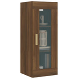 Armoire murale suspendue Chêne marron 34,5x34x90 cm