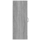 Armoire murale suspendue Sonoma gris 34,5x34x90 cm