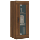 Armoire murale suspendue Chêne marron 34,5x34x90 cm