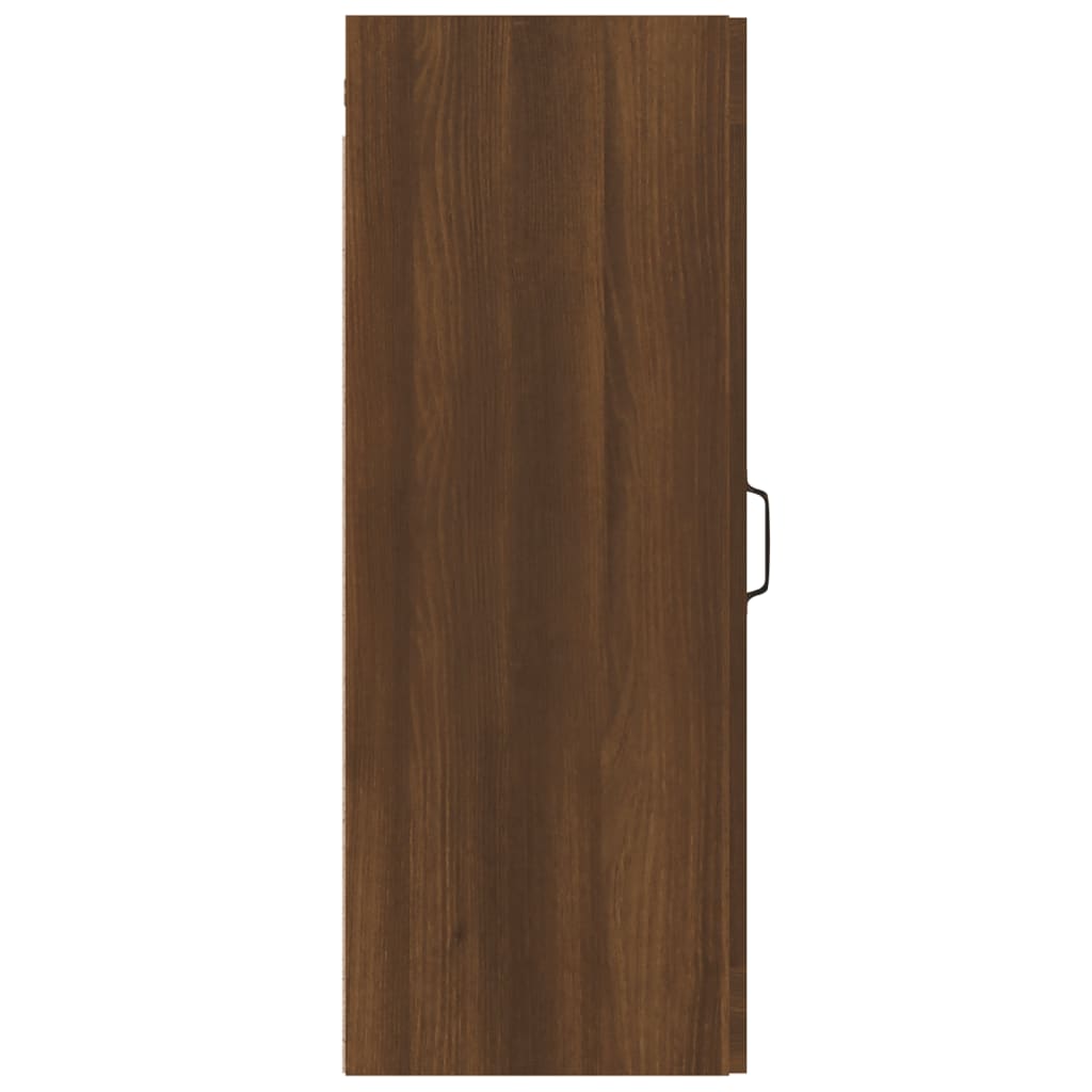 Armoire murale suspendue Chêne marron 34,5x34x90 cm