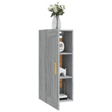 Armoire murale Sonoma gris 35x34x90 cm Bois d'ingénierie